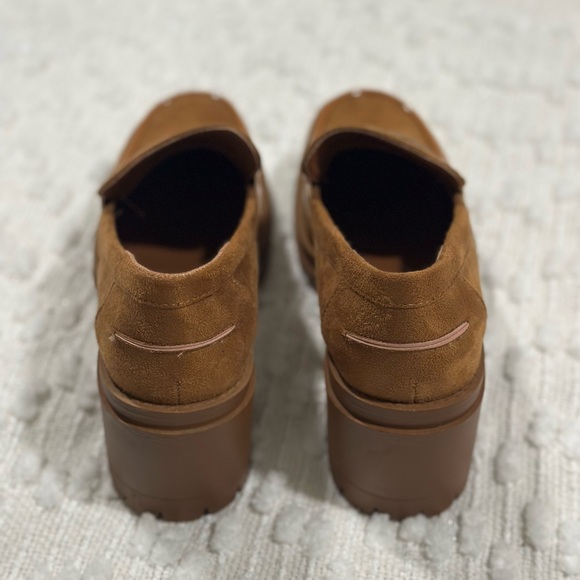 Brown Suede Loafers | Size 8 - Picture 4 of 4